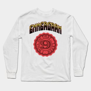 Enneagram Type 9 T-shirt Funny I Will Do That Later Gift For Him Her Long Sleeve T-Shirt